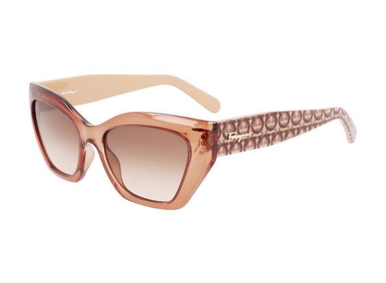 Salvatore Ferragamo SF1043S 232 Transparent Brown/Brown Gradient