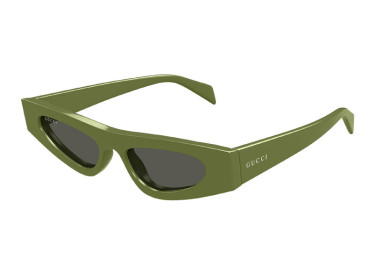 Gucci GG1779S 007 Solid Olive Green/Grey