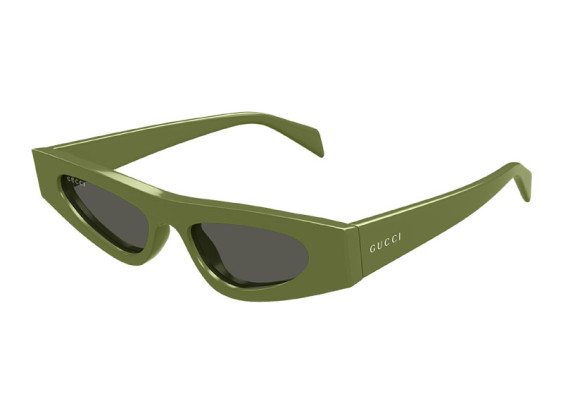 Gucci GG1779S 007 Solid Olive Green/Grey
