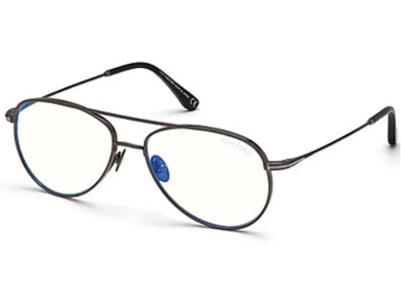 Tom Ford FT5693-B 008 Shiny Gunmetal 57mm