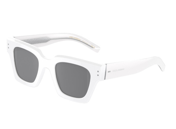 Dolce & Gabbana DG4413 337440 White/Grey Mirror Black