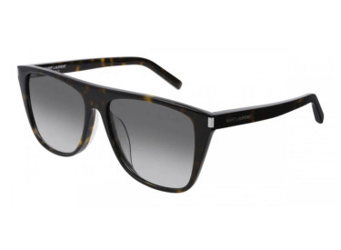 Saint Laurent SL1F 003 Dark Havana/Grey Gradient