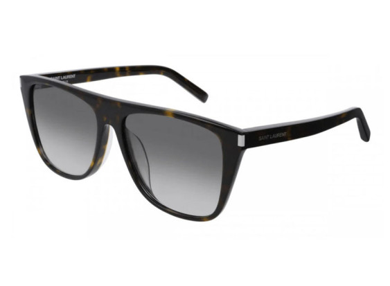 Saint Laurent SL1F 003 Dark Havana/Grey Gradient