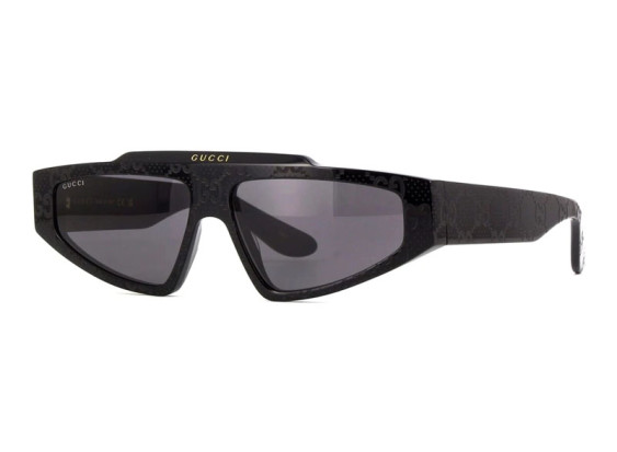 Gucci GG1591S 001 Shiny Black/Grey