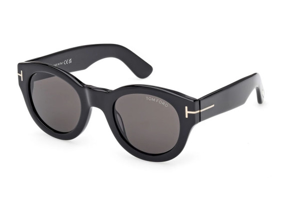 Tom Ford FT1212 01A Shiny Black/Smoke