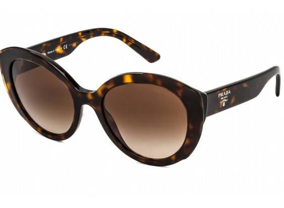 Prada PR01YS 2AU6S1 Havana/Brown Gradient