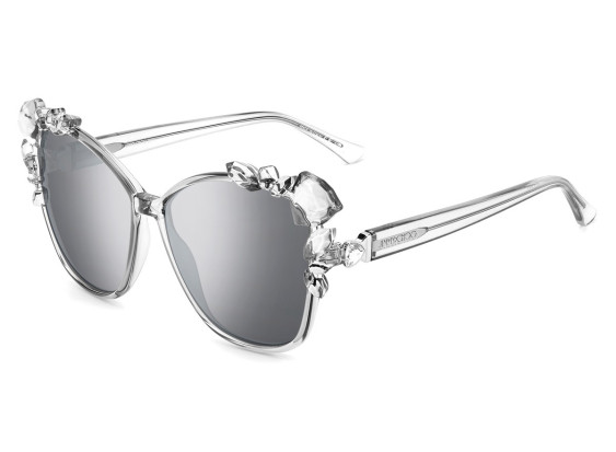 Jimmy Choo MYA/S 25TH 09RQT4 Grey Silver/Silver Mirror