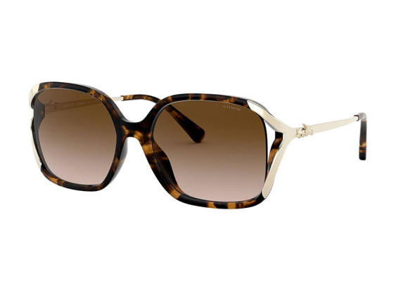 Coach HC8280U 512013 Dark Havana/Brown Gradient