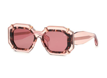 Philipp Plein SPP098V Supreme Star 0D48 Pink/Havana/Pink