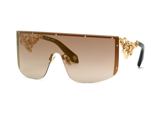 Roberto Cavalli SRC015M 300G Rose Gold/Brown Gradient