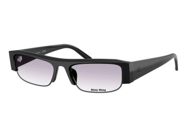 Miu Miu MUB07S 16K04O Black/Clear Gradient Dark Grey