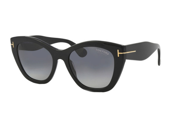 Tom Ford FT0940 01D Shiny Black/Polarized Smoke