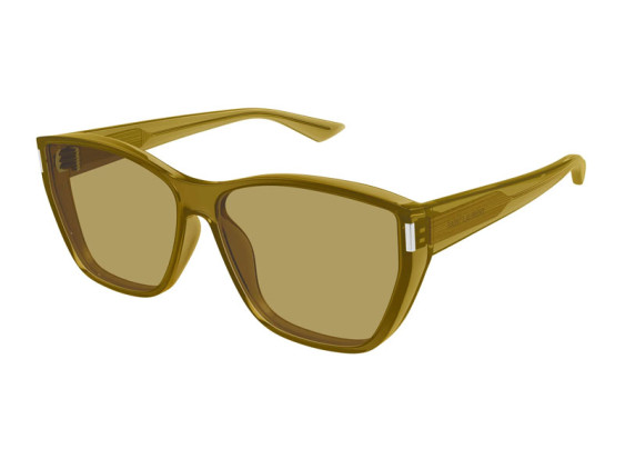 Saint Laurent SL 758 004 Transparent Ocra/Nicotine