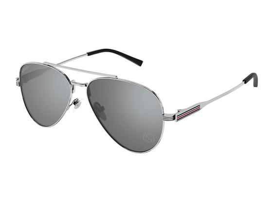 Gucci GG1874S 002 Silver/Silver Mirror