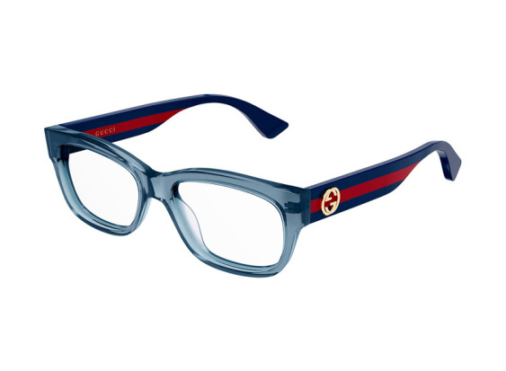 Gucci GG0278O 017 Transparent Blue 55mm