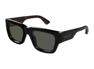 Gucci GG1668S 001 Shiny Black/Grey