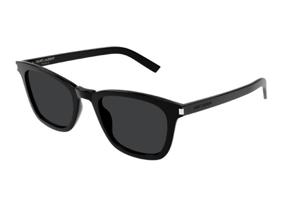 Saint Laurent SL716 SLIM 001 Shiny Black/Grey