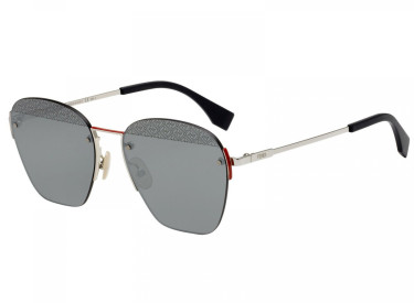 Fendi FFM0057/S 010T4 Palladium/Silver Mirror