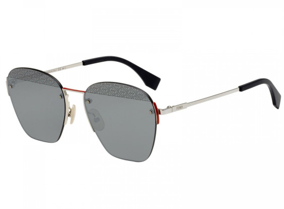 Fendi FFM0057/S 010T4 Palladium/Silver Mirror