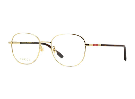 Gucci GG1352O 004 Gold/Dark Havana 53mm