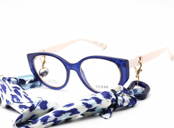 Guess GU2885 090 Shiny Blue 52mm