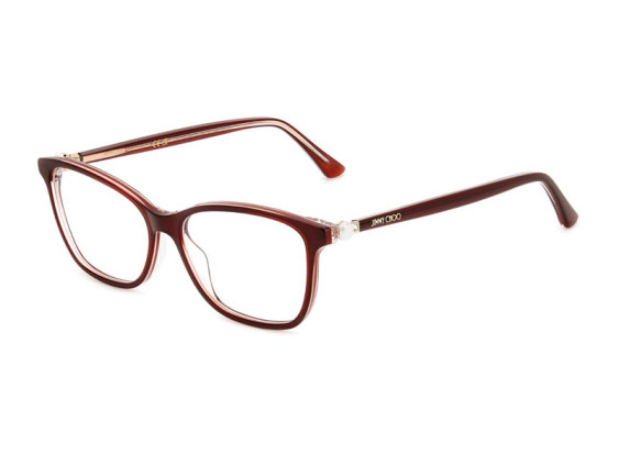 Jimmy Choo JC377 0MWU 00 Burgundy 53mm