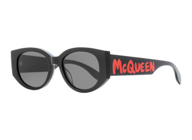Alexander McQueen AM0330S 002 Black/Grey