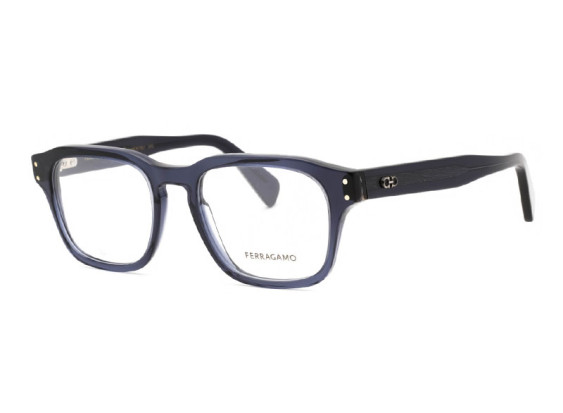 Salvatore Ferragamo SF2958 420 Crystal Navy 52mm