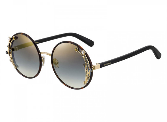 Jimmy Choo GEMA/S 0086FQ Dark Havana/Grey