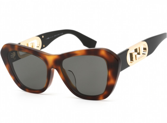 Fendi FE40064F 53A Blonde Havana/Smoke