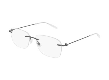 Montblanc MB0075O 001 Grey 56mm