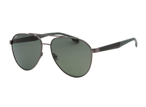 Hugo Boss BOSS 1485/S 0MFK UC Matte Ruthenium/Grey Green Polarized