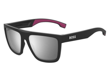 Hugo Boss BOSS 1451/S DNZ/DC Matte Black/Burgundy/Silver Mirror
