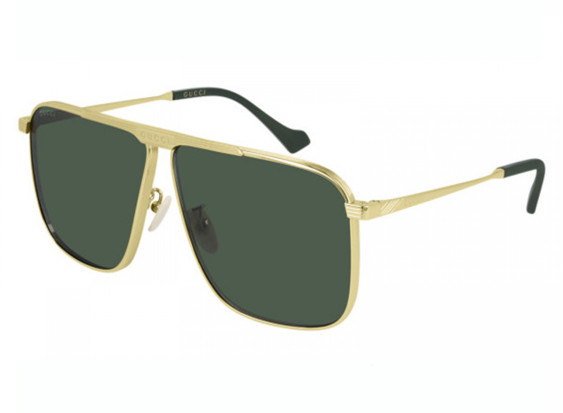 Gucci GG0840S 002 Gold/Green