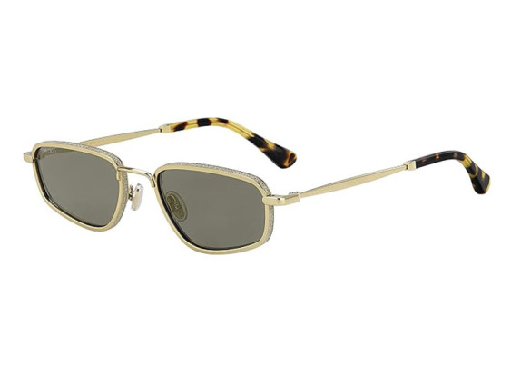 Jimmy Choo GAL/S 0J5G K1 Gold with Glitter/Brown Gold Mirror