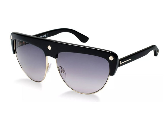 Tom Ford FT0318 01B Shiny Black/Smoke Gradient