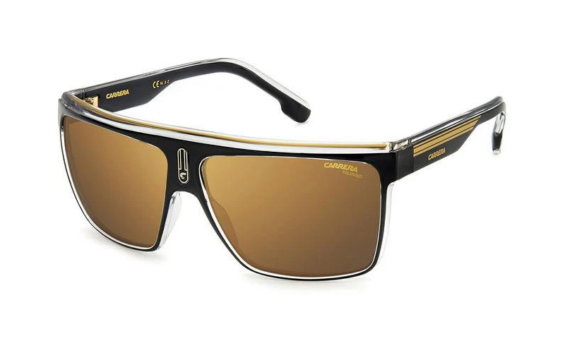 Carrera CARRERA 22/N 02M2 YL Black Gold/Gold Polarized