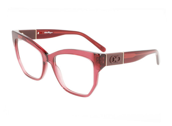 Salvatore Ferragamo SF2936 655 Transparent Wine 54mm
