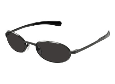 Gucci GG1942S 001 Shiny Dark Ruthenium/Solid Grey