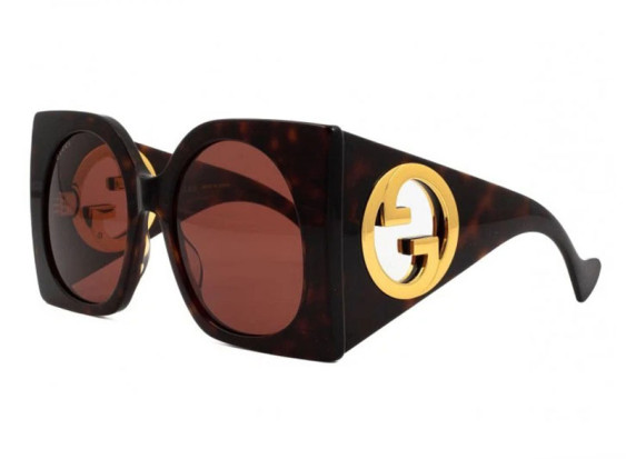 Gucci GG1254S 002 Dark Havana/Brown