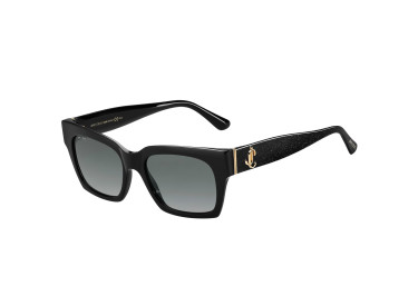 Jimmy Choo JO/S NS8/9O Glitter Black/Grey Gradient