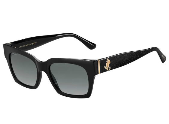 Jimmy Choo JO/S NS8/9O Glitter Black/Grey Gradient