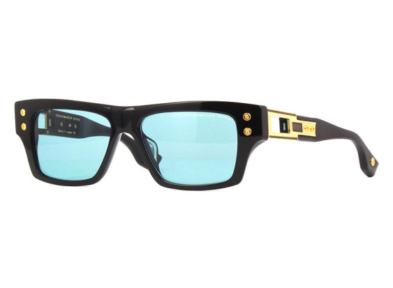 Dita GRANDMASTER-SEVEN-DTS-407-A-01  Black - Yellow Gold / Dark Turquoise