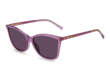 Jimmy Choo BA/G/S 0B3V UR Transparent Violet/Purple