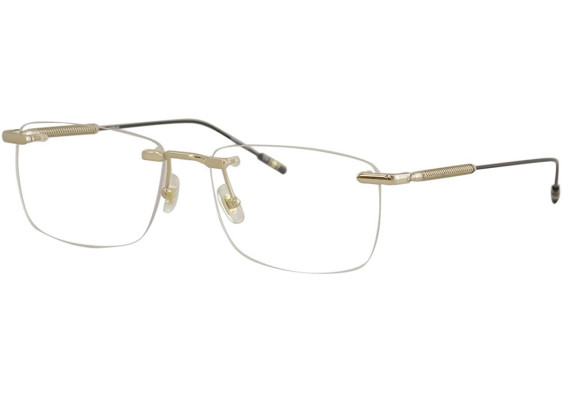 Montblanc MB0049O 005 Light Gold 58mm