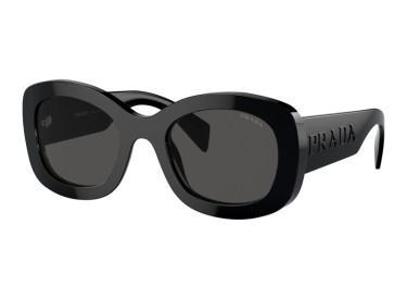 Prada PRA13S 1AB5S0 Black/Dark Grey