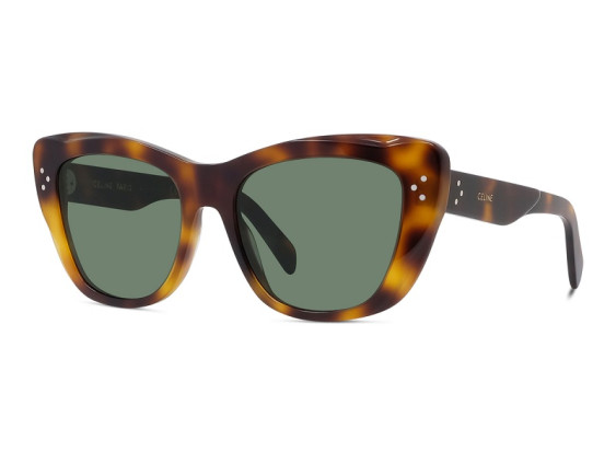 Celine CL40199I 53N Shiny Havana/Green