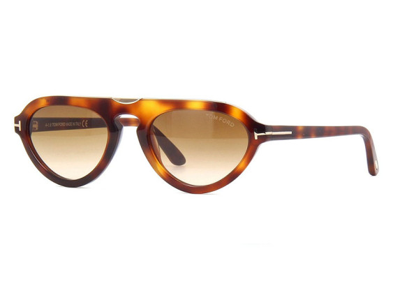 Tom Ford FT0737 53F Shiny Havana/Brown Gradient