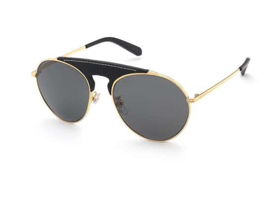 Loewe LW40005U 32A Black Leather/Smoke