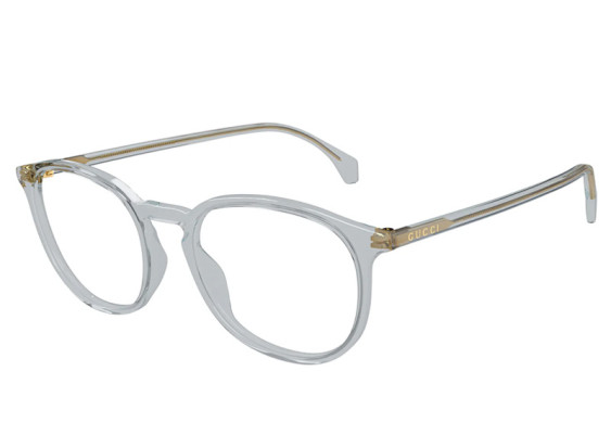Gucci GG0551O 014 Transparent Milky Light Grey 50mm